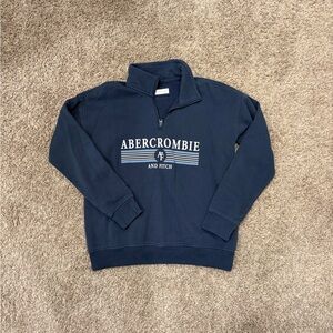 Abercrombie Kids Navy pull over size 13/14